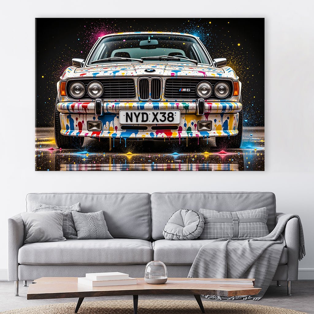 Colorful Vintage Car by Adrian Vieriu - Affengeile Bilder