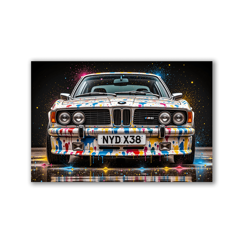 Colorful Vintage Car by Adrian Vieriu - Affengeile Bilder