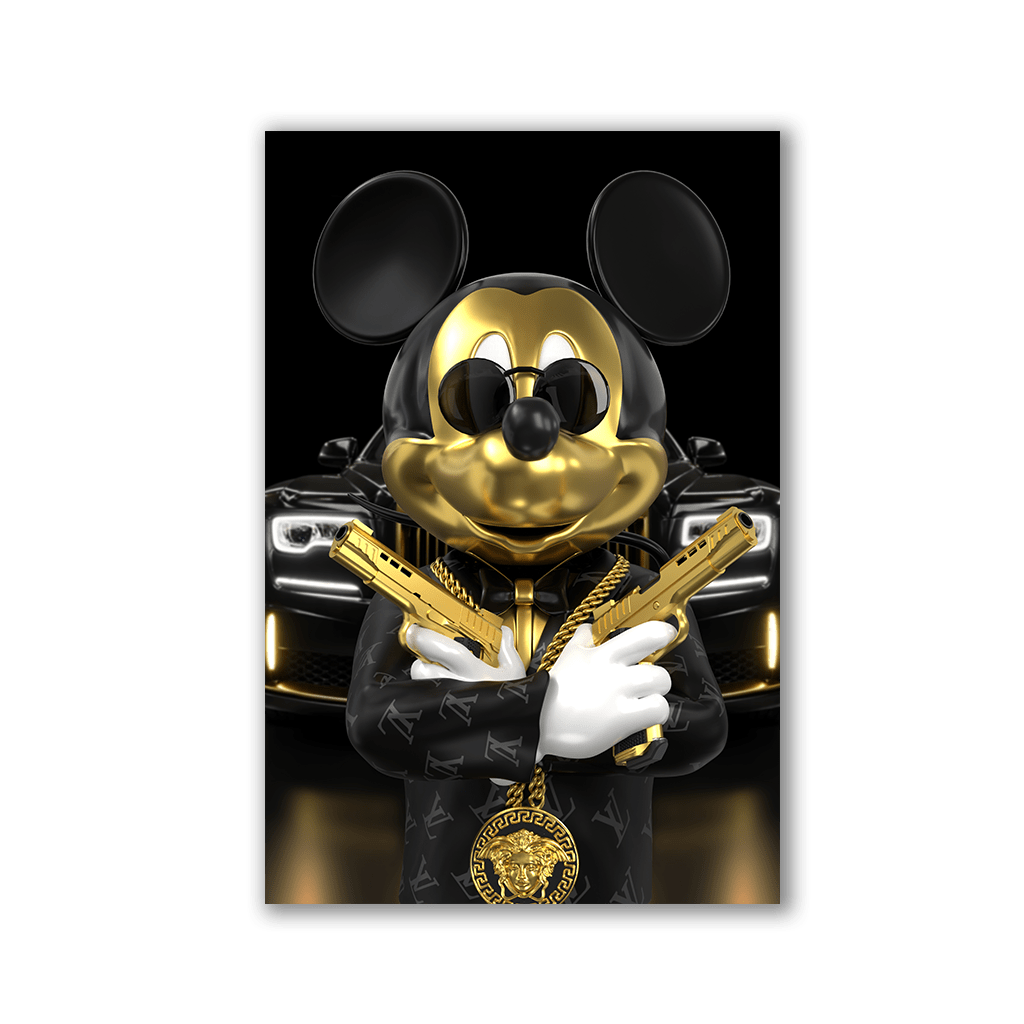 Gangster Mickey by Adrian Vieriu - Affengeile Bilder