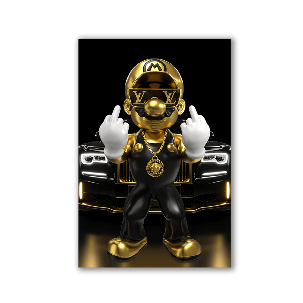 Golden Mario by Adrian Vieriu - Affengeile Bilder