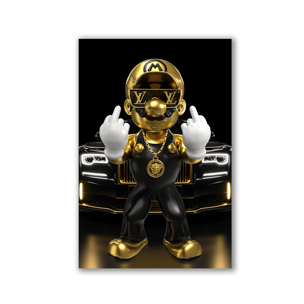 Golden Mario by Adrian Vieriu - Affengeile Bilder