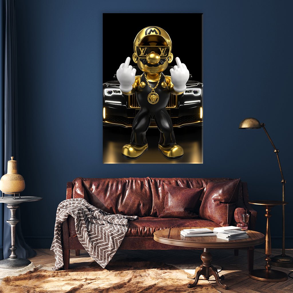 Golden Mario by Adrian Vieriu - Affengeile Bilder