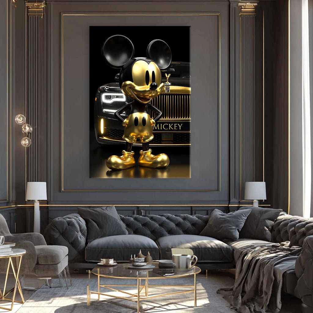 Golden Mouse by Adrian Vieriu - Affengeile Bilder