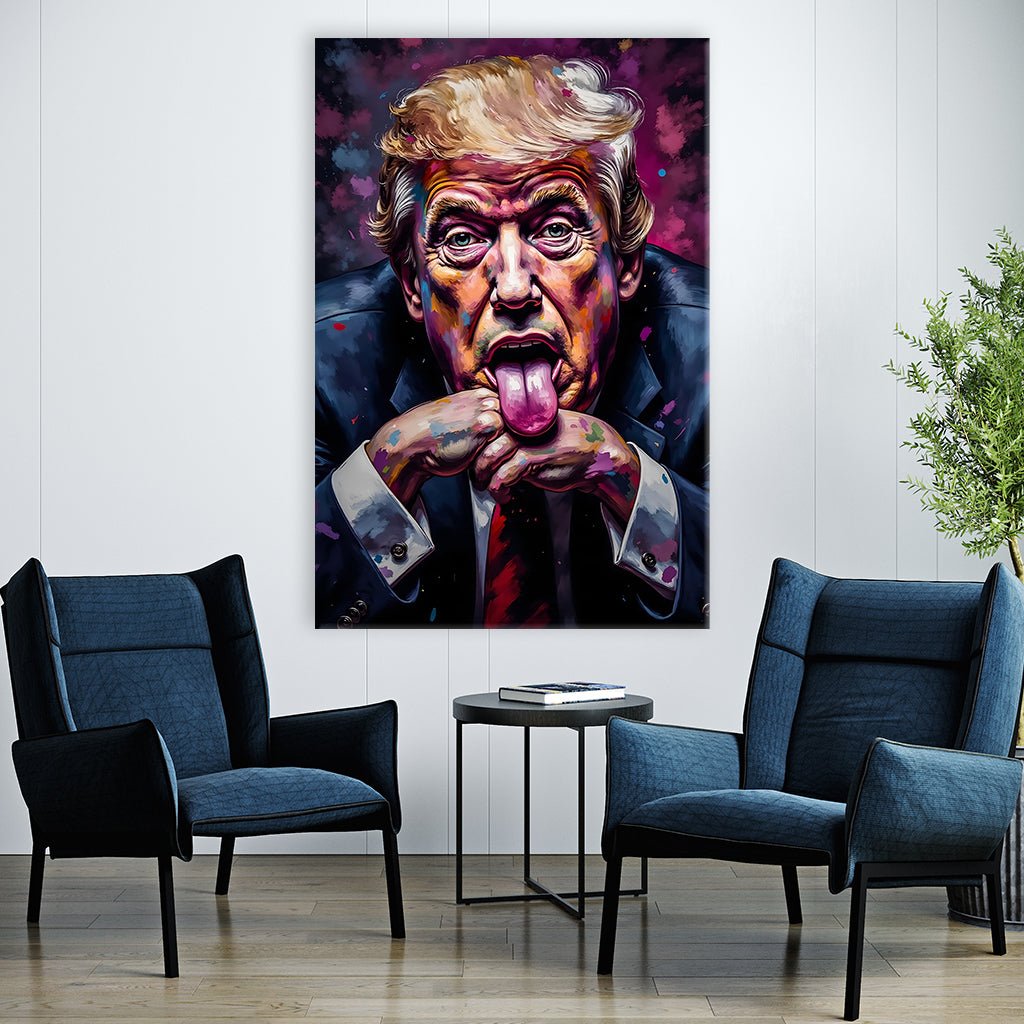 Make Art Great Again by Adrian Vieriu - Affengeile Bilder