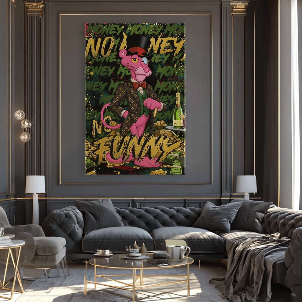 Money is Funny by Adrian Vieriu - Affengeile Bilder