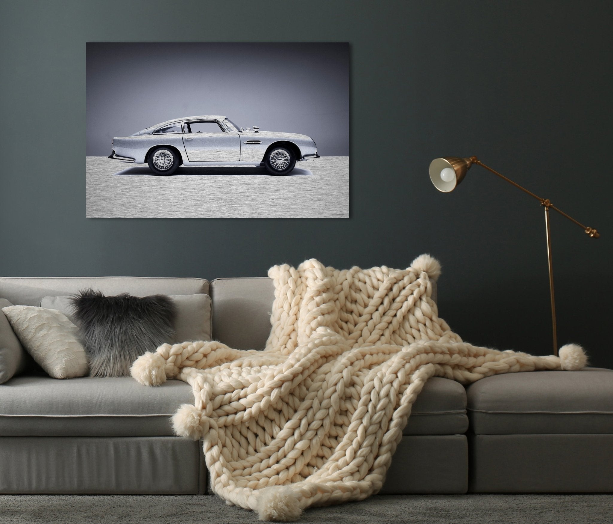 Oldtimer Brushed auf AluDibond - Affengeile Bilder