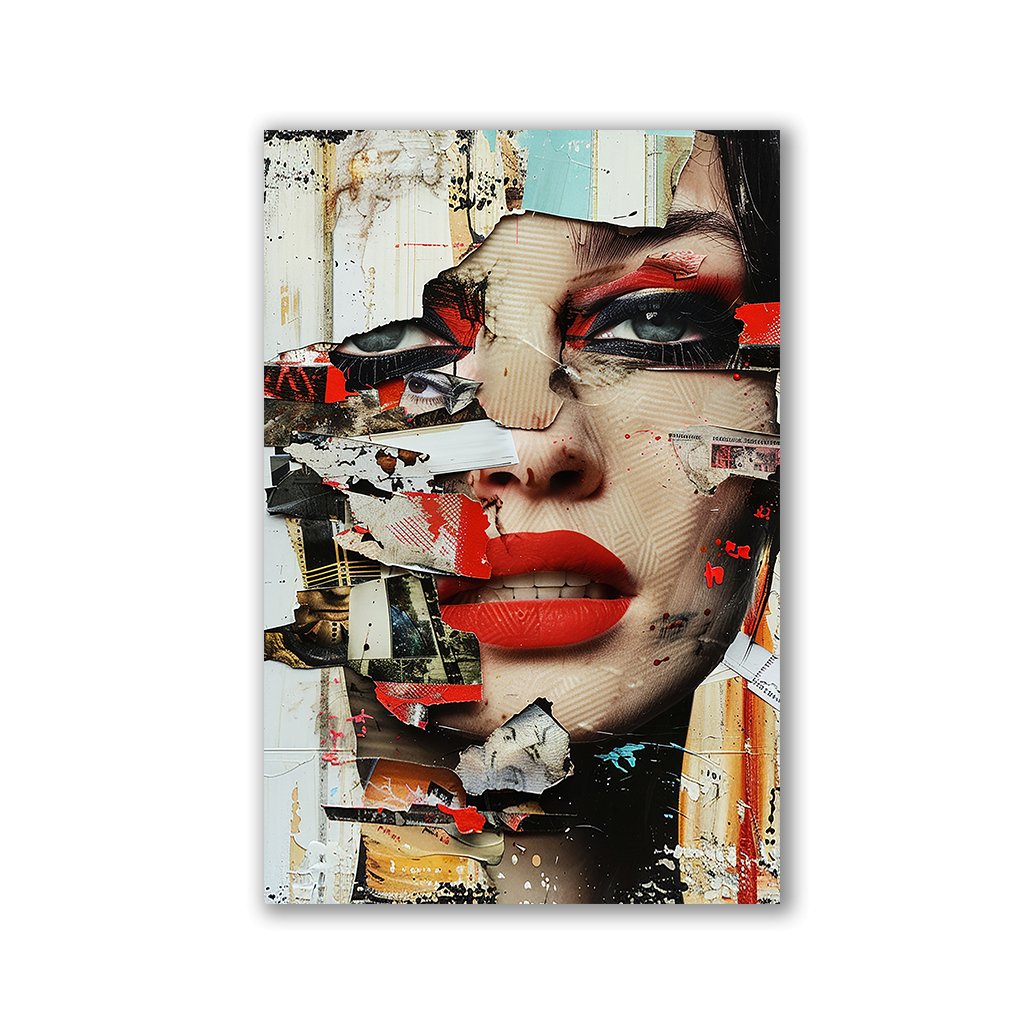 Papercut Woman No2 by Adrian Vieriu - Affengeile Bilder