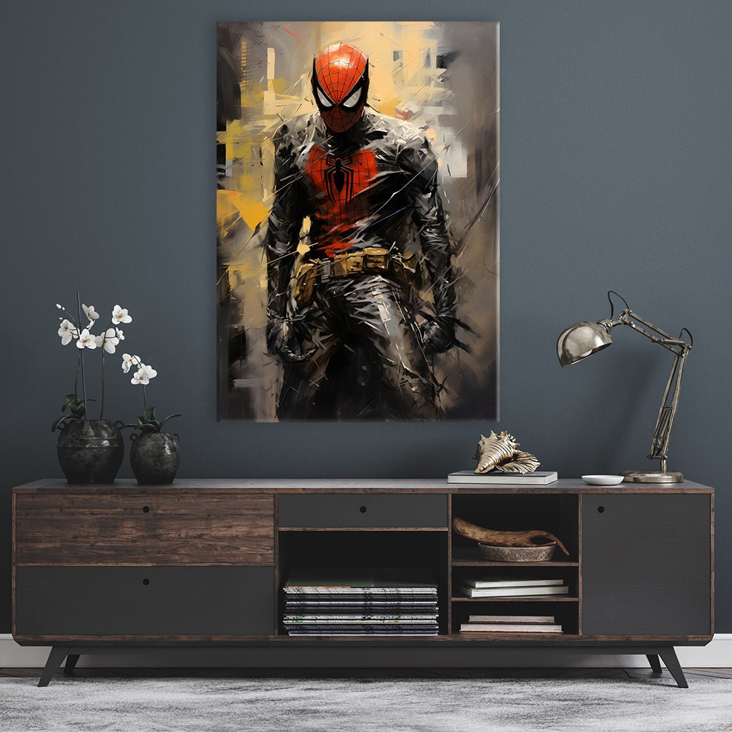 Abstract Spiderman by Rosa Piazza - Affengeile Bilder