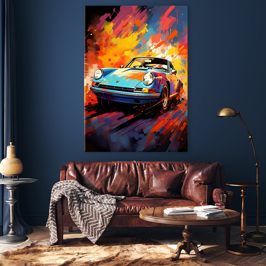 Abstract Sportscar by Rosa Piazza - Affengeile Bilder