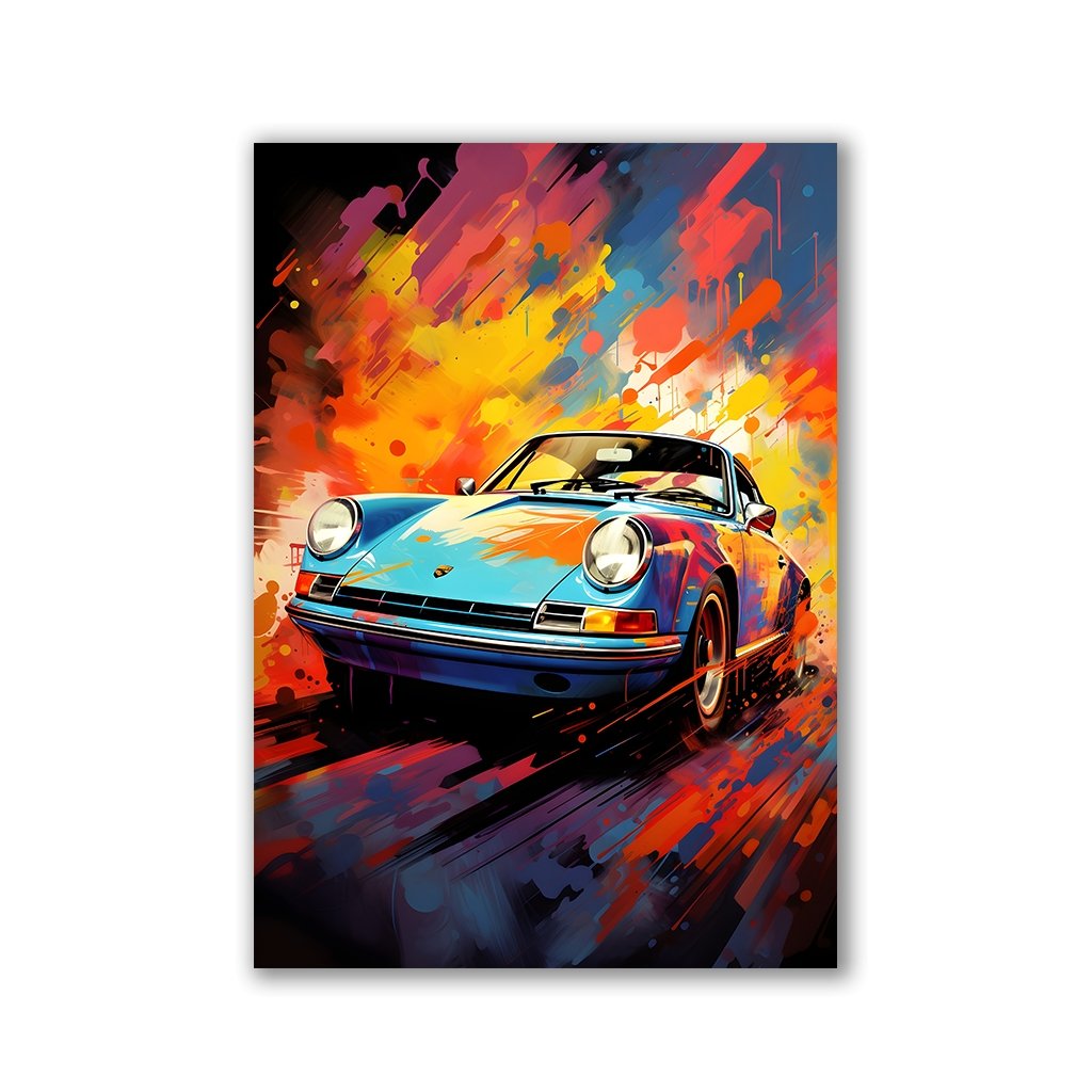 Abstract Sportscar by Rosa Piazza - Affengeile Bilder