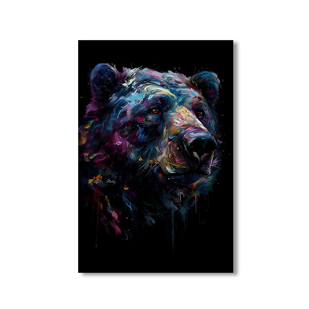 Bear Art by Juliano de Araujo - Affengeile Bilder