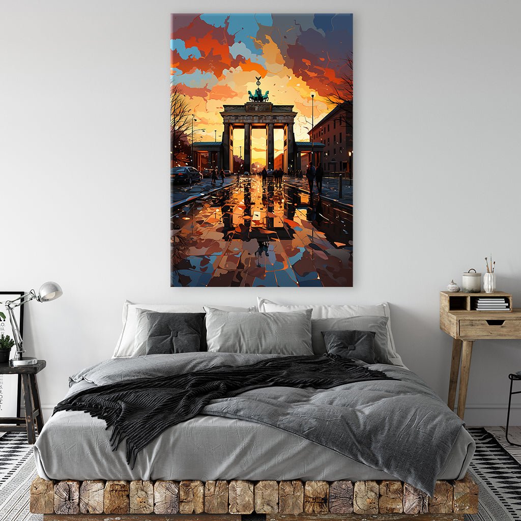 Brandenburger Tor Pop Art by Catill - Affengeile Bilder