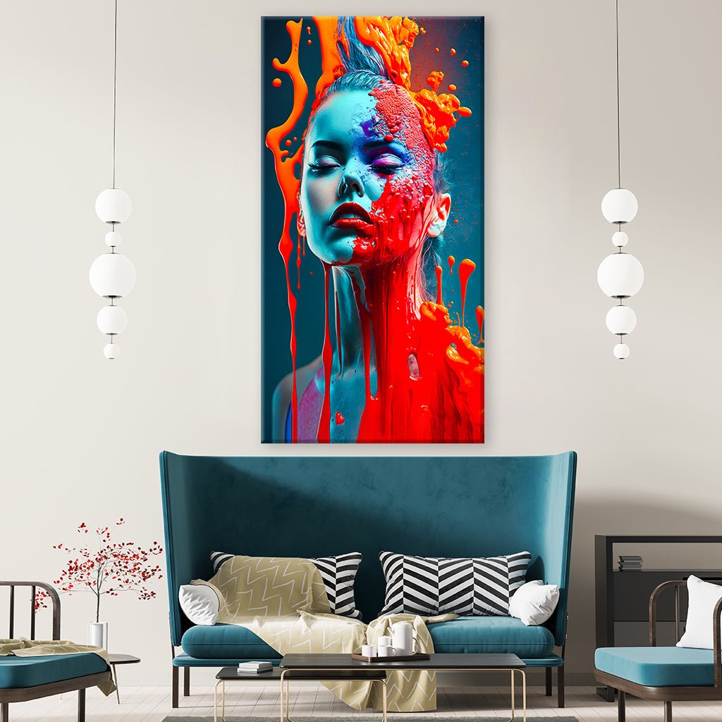 Color Splash Woman by Nilo - Affengeile Bilder