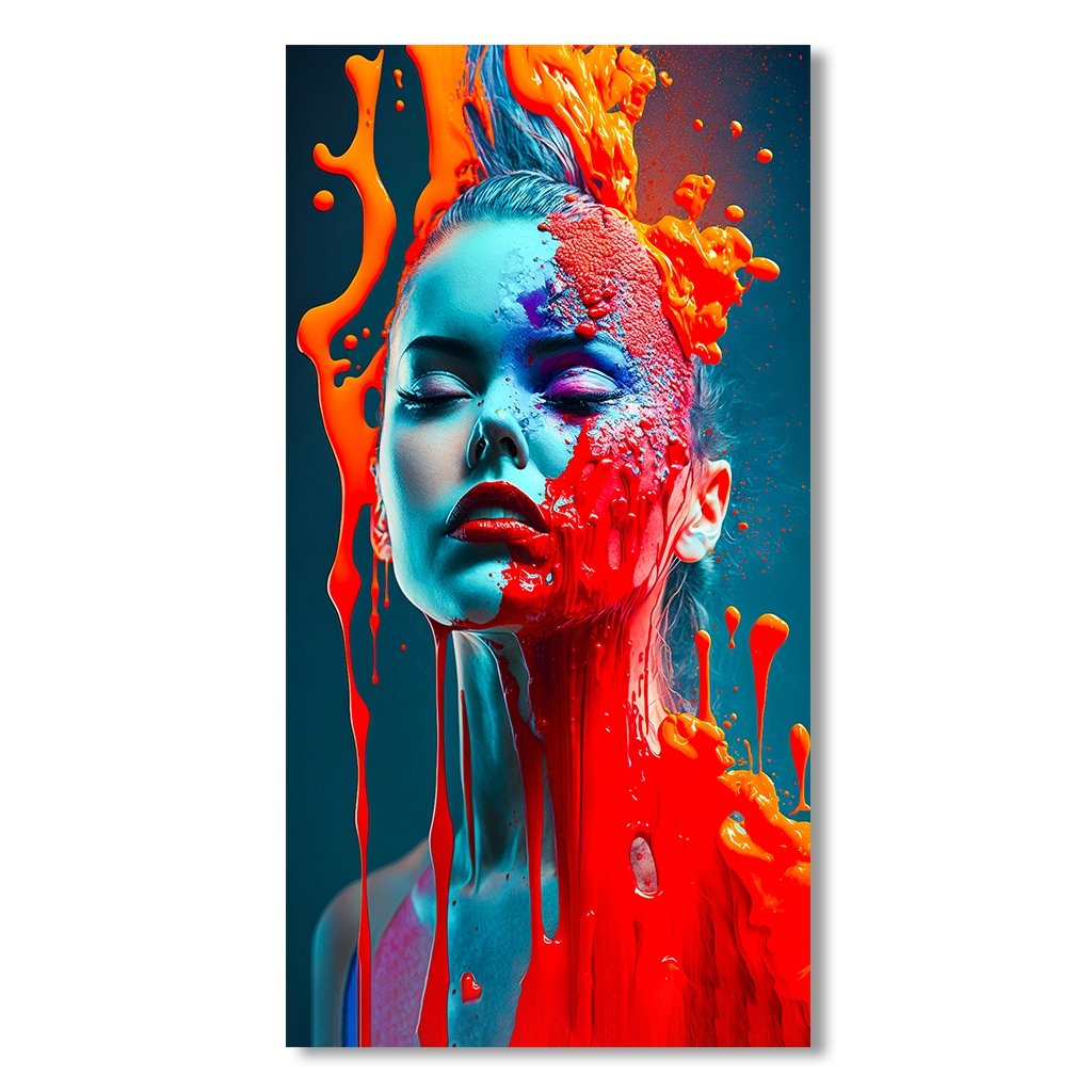 Color Splash Woman by Nilo - Affengeile Bilder