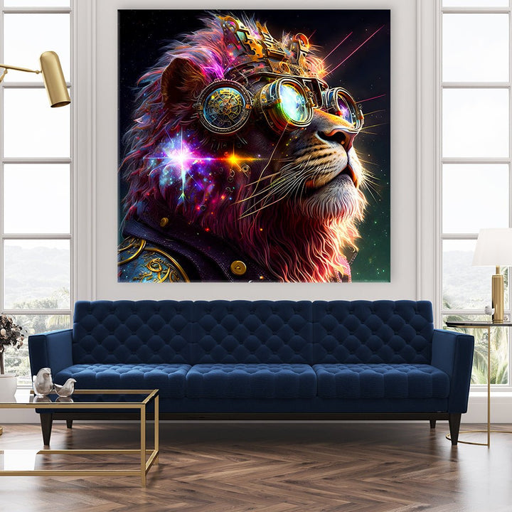 Galaxy Lion by Himmelmiez - Affengeile Bilder