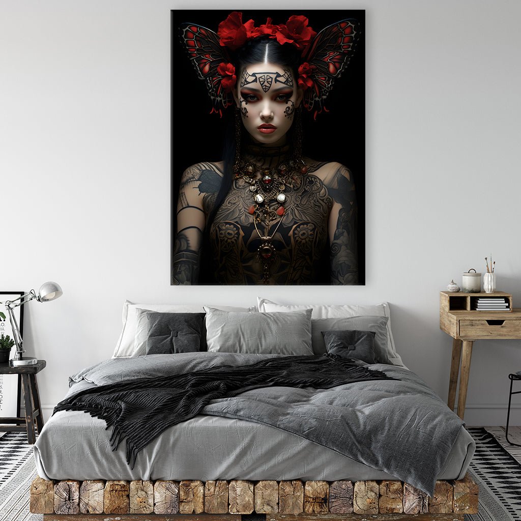 Geisha Tattoo Art No1 by Rosa Piazza - Affengeile Bilder