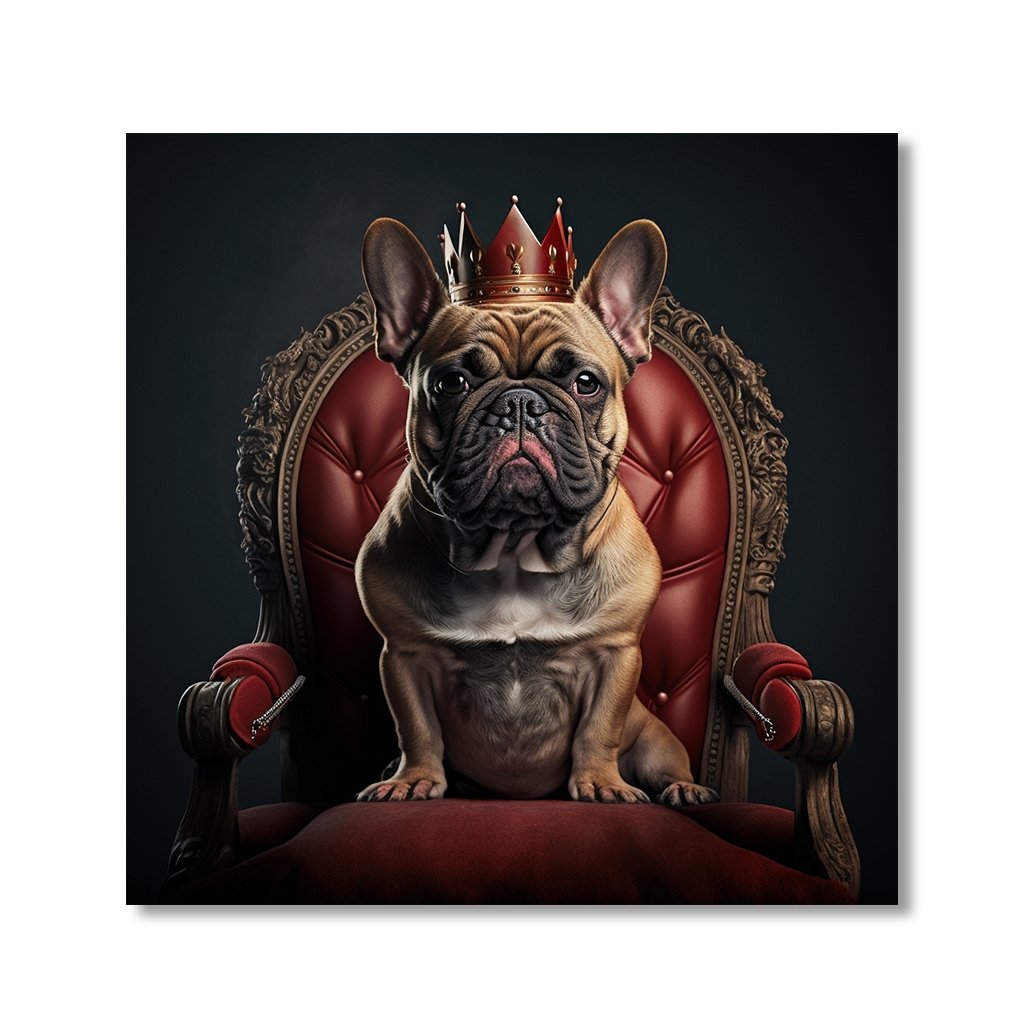"King Pug" by Nils Rieper - Affengeile Bilder