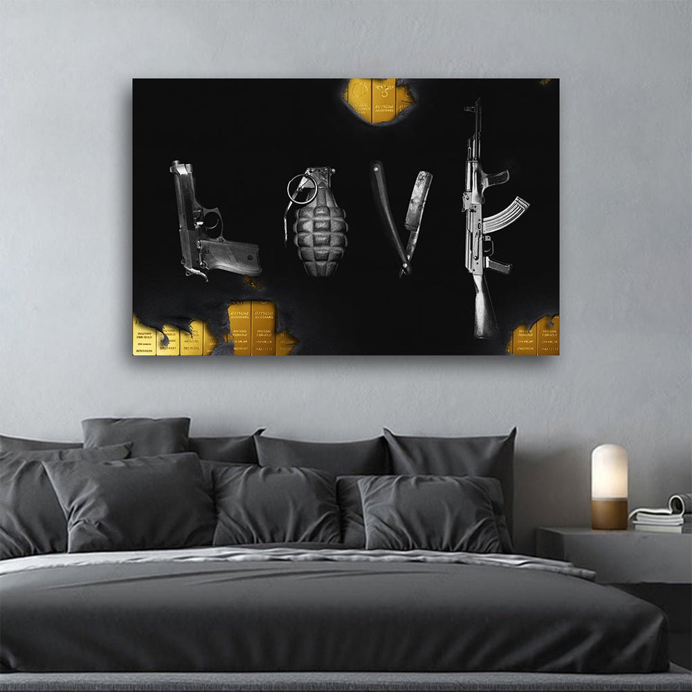 "Love Guns" by Adrian Vieriu - Affengeile Bilder