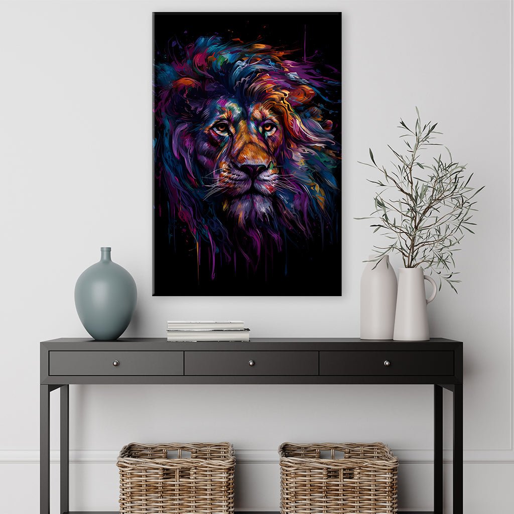 Majestic Lion Art by Juliano de Araujo - Affengeile Bilder