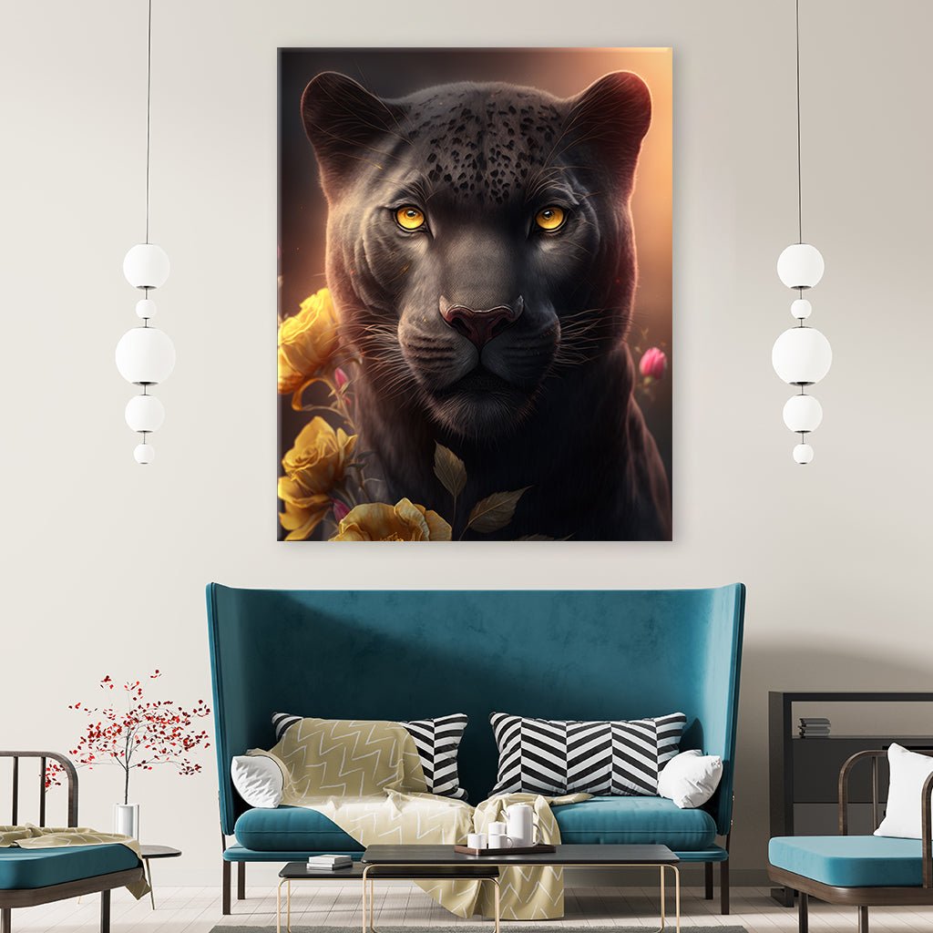 Panther Portrait by Zenzdesign - Affengeile Bilder