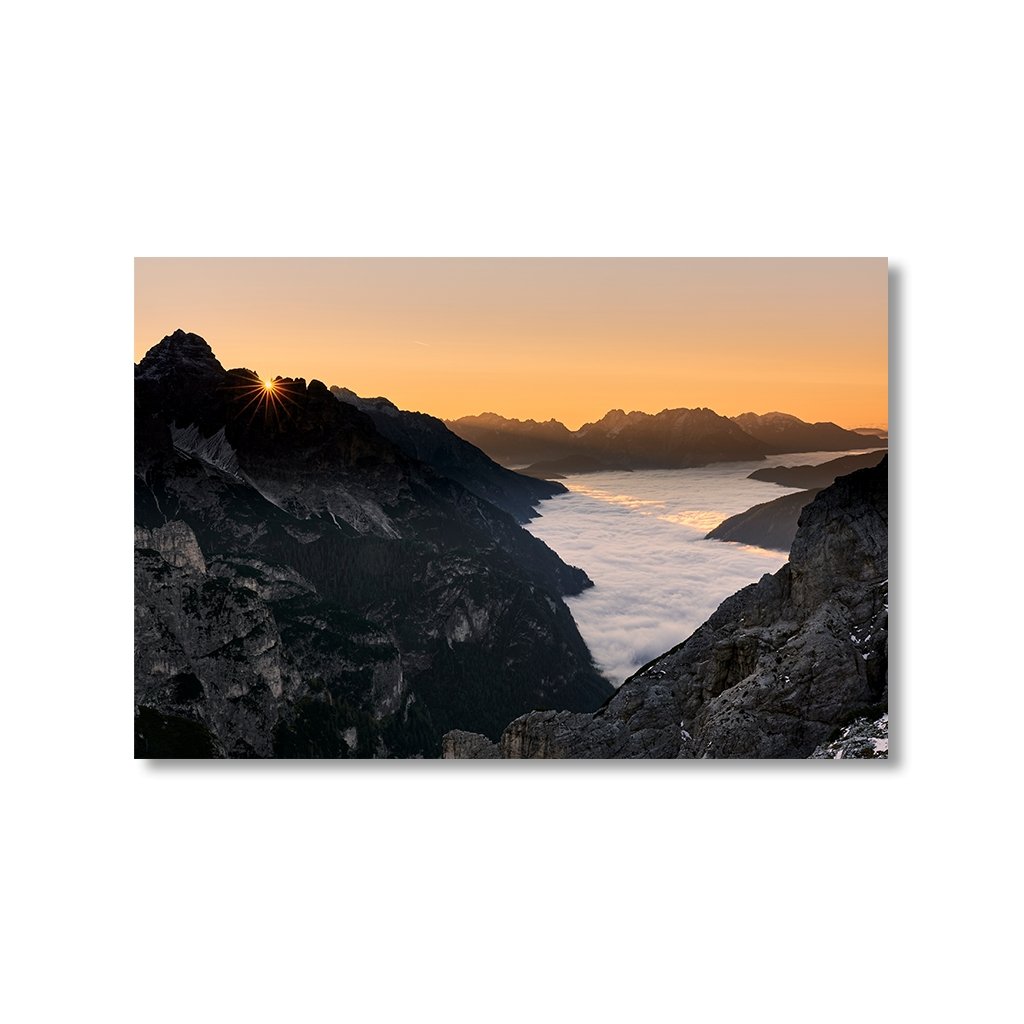 "Sonnenaufgang Dolomiten" by Nenad Jovic - Affengeile Bilder