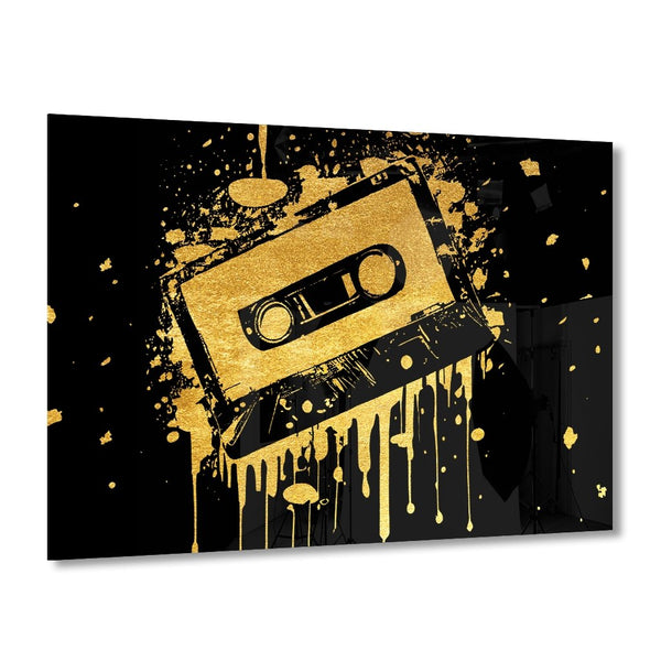 Tape Goldversion auf Acryl - Affengeile Bilder