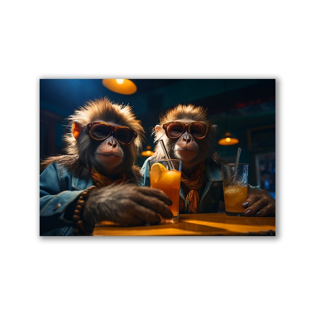 Twins Cheeky by Juliano de Araujo - Affengeile Bilder