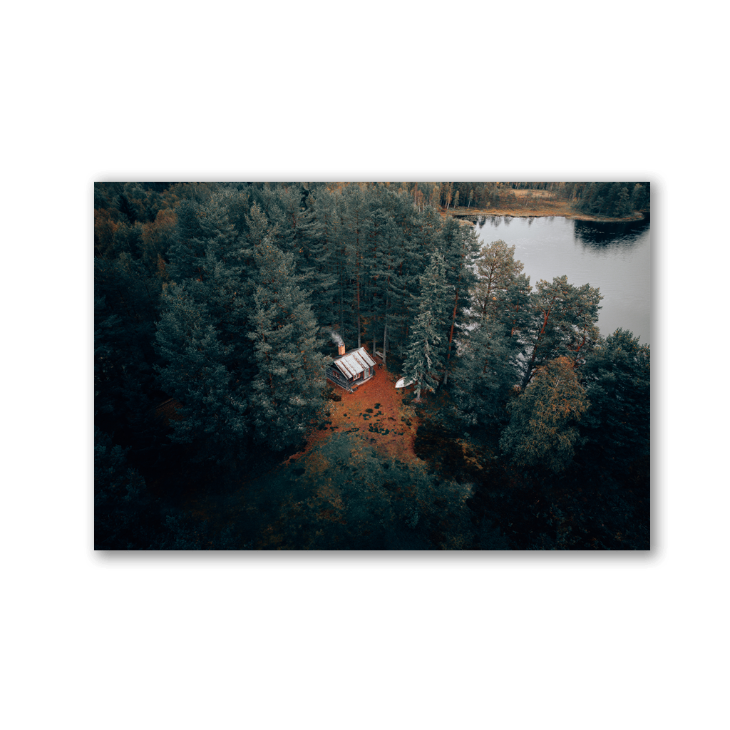 Hidden Forest Cabin by Philipp Pilz - Affengeile Bilder
