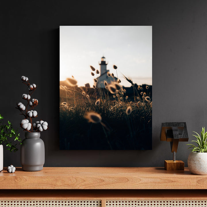 Wild Grass Lighthouse View by Philipp Pilz - Affengeile Bilder