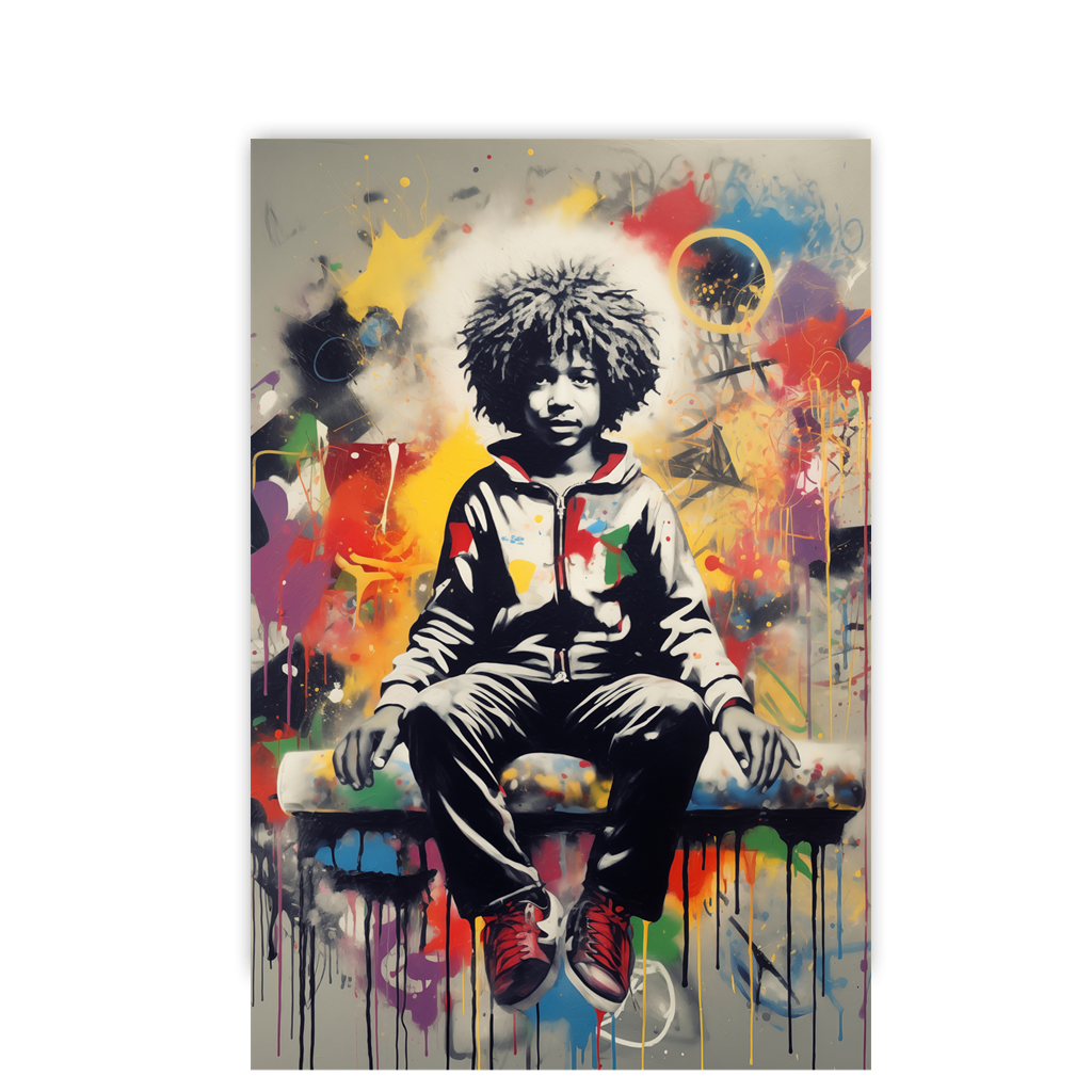 Urban Halo Boy by Frank Daske - Affengeile Bilder