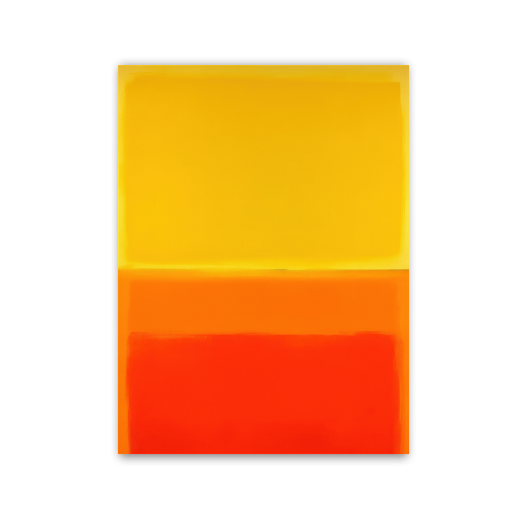 Rothko Yellow Block by Frank Daske - Affengeile Bilder