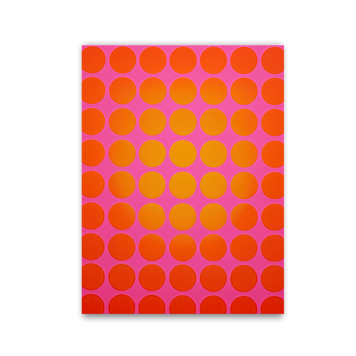 Pink & Orange Polka Dots by Frank Daske - Affengeile Bilder