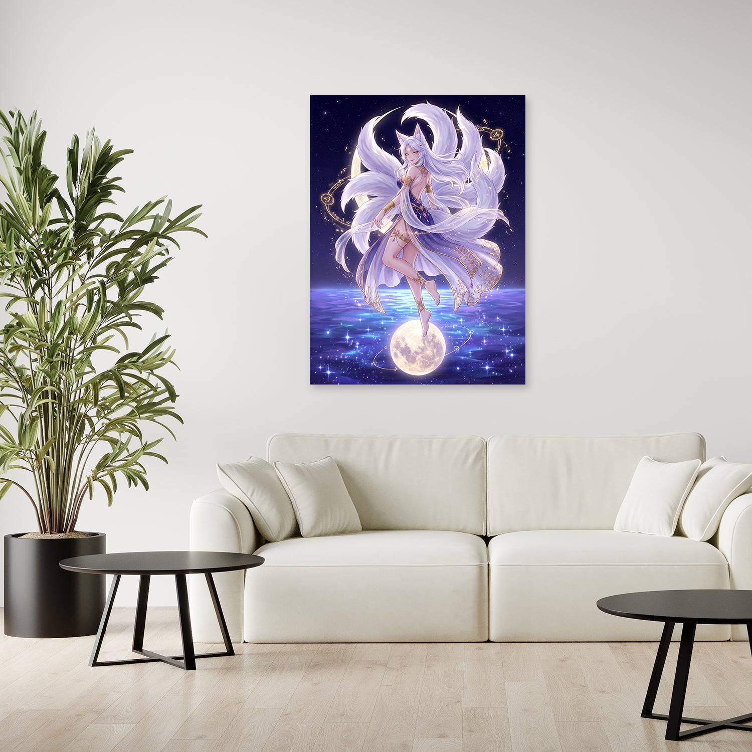 Celestial Kitsune by Zenzdesign - Affengeile Bilder