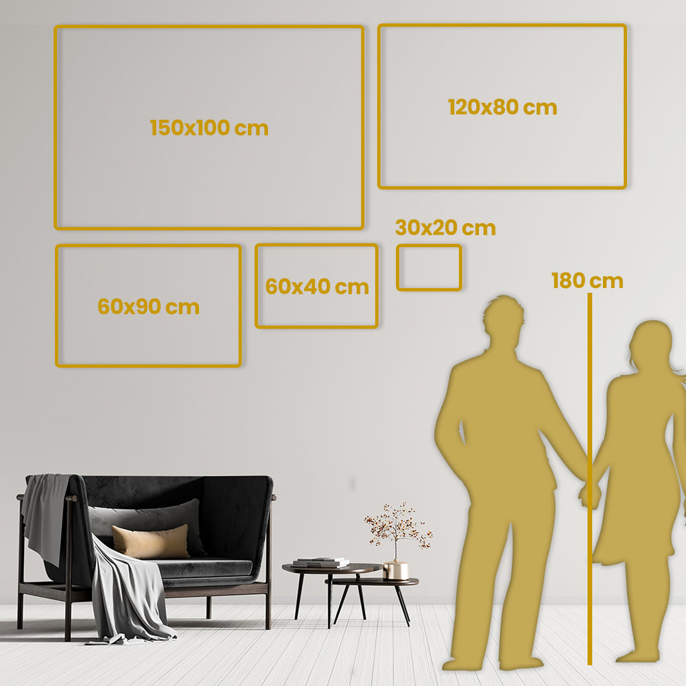 Größenrelation - Formatvergleich - Affengeile Bilder