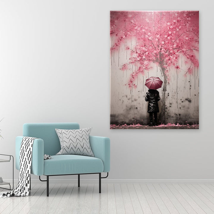 Banksy Blossom by Daniel Decker - Affengeile Bilder