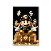 Cash Mario by Adrian Vieriu - Affengeile Bilder