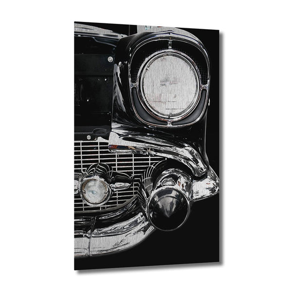 Chrome Oldtimer Brushed auf AluDibond - Affengeile Bilder