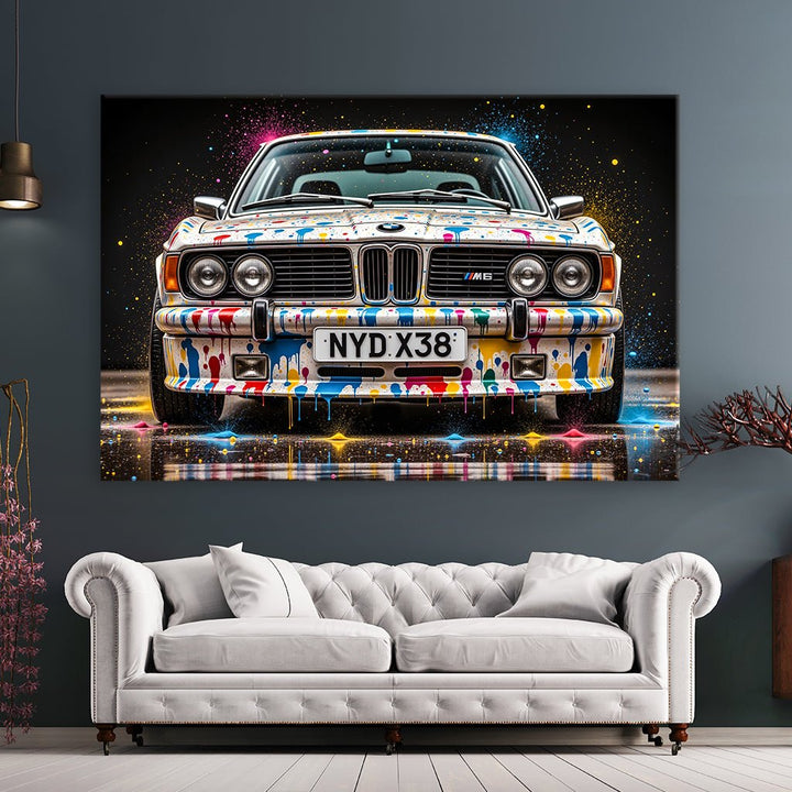 Colorful Vintage Car by Adrian Vieriu - Affengeile Bilder
