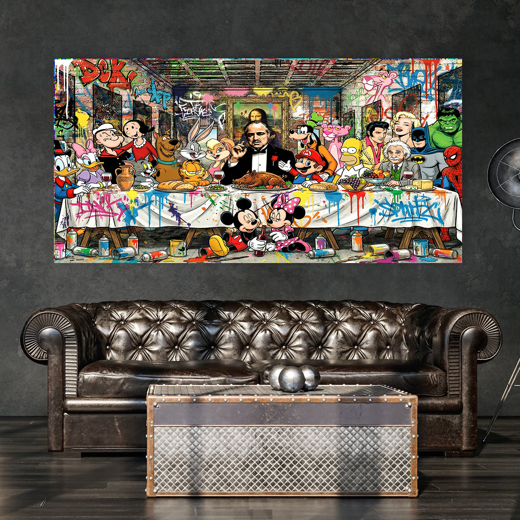 Comic Collage by Adrian Vieriu - Affengeile Bilder