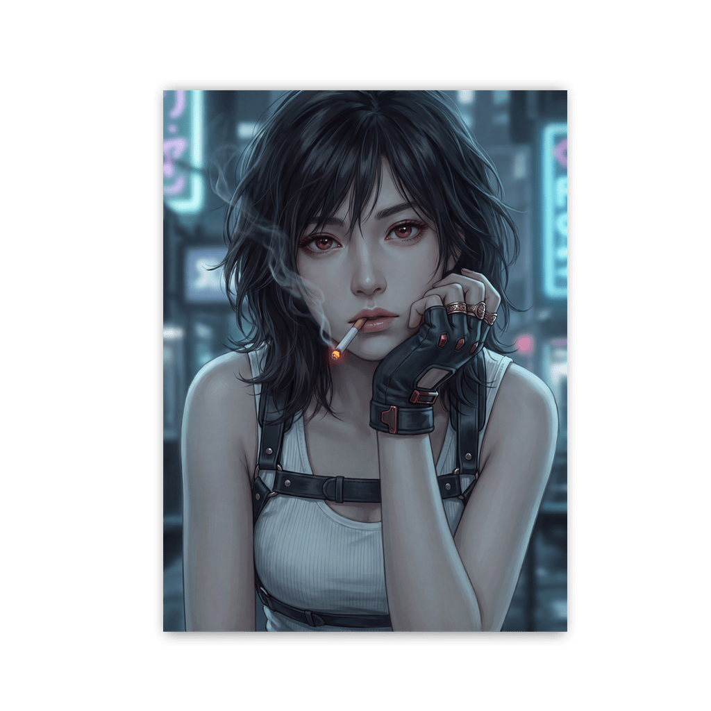 Cyberpunk Night Smoke by Zenzdesign - Affengeile Bilder