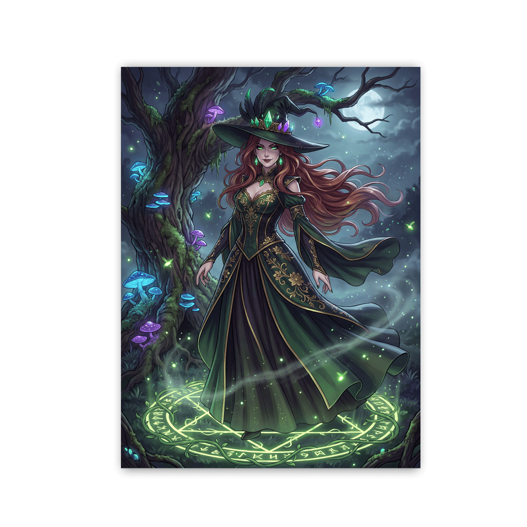 Emerald Forest Witch by Zenzdesign - Affengeile Bilder