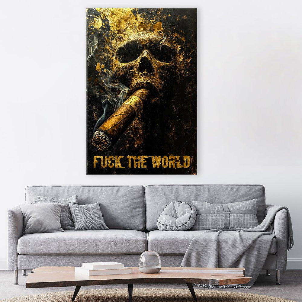 F*ck the World by Adrian Vieriu - Affengeile Bilder