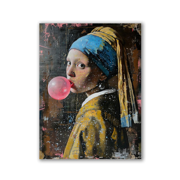 Girl with Bubblegum by Daniel Decker - Affengeile Bilder