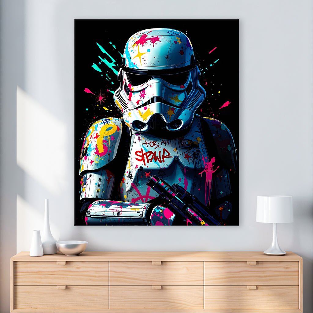 Graffiti Stormtrooper by Zenzdesign - Affengeile Bilder