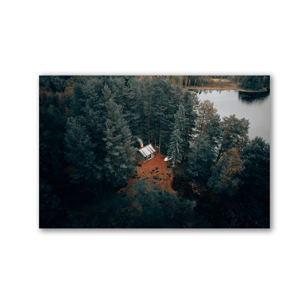 Hidden Forest Cabin by Philipp Pilz - Affengeile Bilder