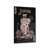 Joker by Frank Amoruso Rosé auf Acryl - Affengeile Bilder