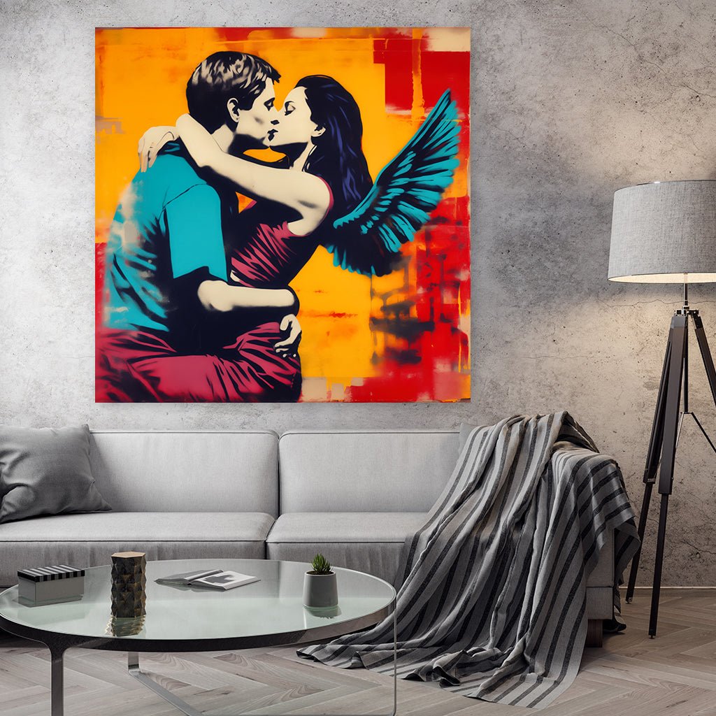 Kissing an Angel by Frank Daske - Affengeile Bilder