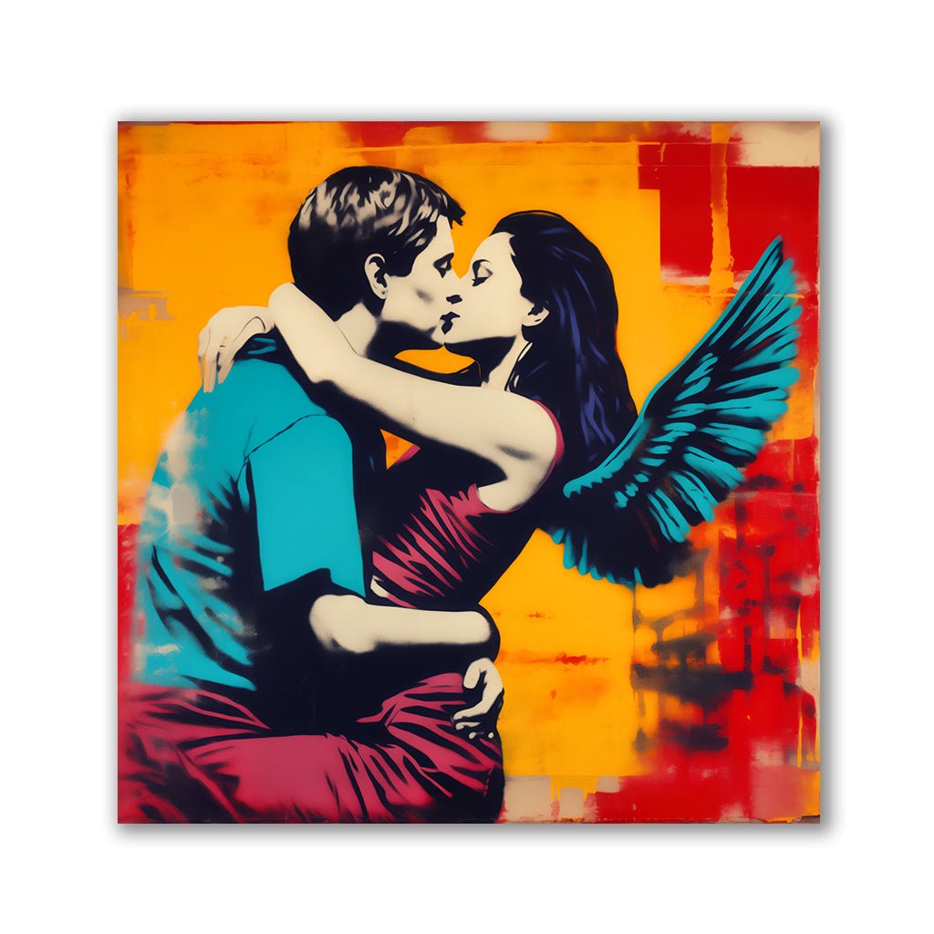 Kissing an Angel by Frank Daske - Affengeile Bilder