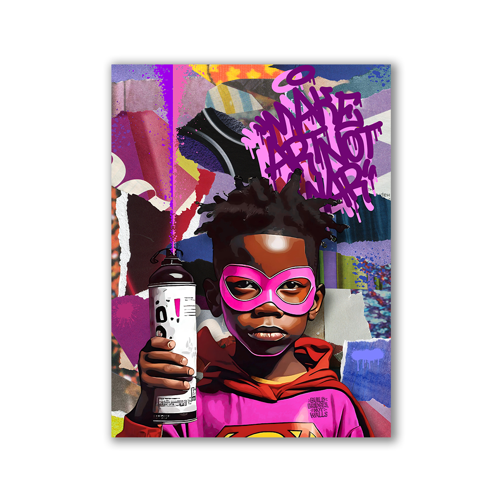 Make Art not War by RS Artist - Affengeile Bilder