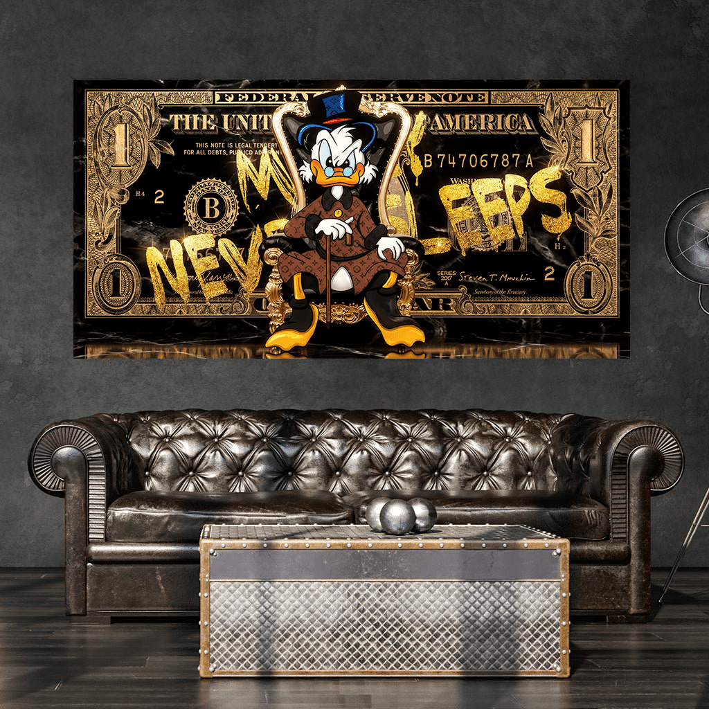 Money Never Sleeps by Adrian Vieriu - Affengeile Bilder